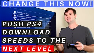 PS4 DNS Settings  How to BOOST Download Speeds and REDUCE Internet Ping and Lag [upl. by Nova]