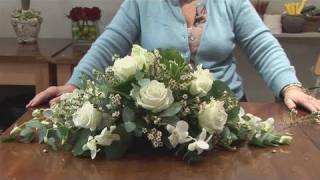 How To Do A Funeral Flower Arrangement [upl. by Jeuz511]