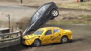 BIG STOCK CAR CRASH COMPILATION  45 minutes of Crashing [upl. by Feola]