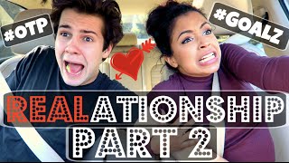 REALATIONSHIPS PART 2 w David Dobrik  Lizzza [upl. by Anicnarf286]