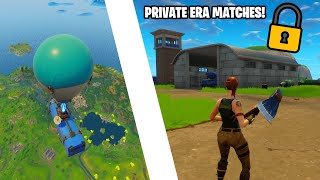 How To Play Private Era Matches OG Fortnite [upl. by Acireed]