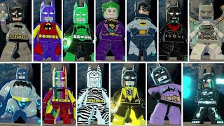 All Batman Characters amp Suits in LEGO Batman 3 [upl. by Sally]