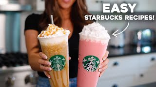 MAKING STARBUCKS DRINKS AT HOME [upl. by Sosthenna]