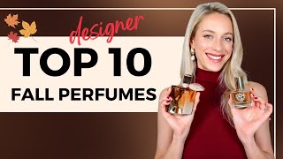 Top 10 womens DESIGNER PERFUMES for FALL [upl. by Inat]