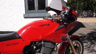 Laverda SFC1000 Engine Start amp Walkaround [upl. by Cooperstein]