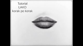 Kako LAKO nacrtati realisticne usne usta objasnjen ceo postupak za pocetnike How to draw lips [upl. by Alvarez229]