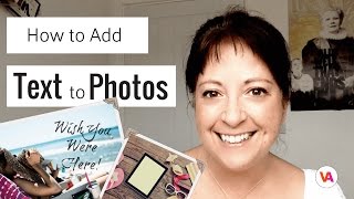 How to Easily Add Text to Photos and Images [upl. by Ahseik]