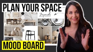 INTERIOR DESIGN How To Create a Mood Board Step by Step Easy Tutorial Using Canva [upl. by Pease303]