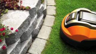 How the Flymo Robotic Lawnmower 1200R works [upl. by Ecal736]