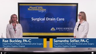 Drain Care after breast cancer surgery [upl. by Volney]