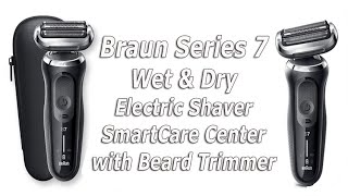 Braun Series 7 Electric Shaver with SmartCare Center Review [upl. by Eanad]