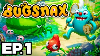 🍓 WHAT ARE BUGSNAX 👀  Bugsnax Ep1 Gameplay  Lets Play [upl. by Sekyere]