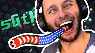 Slitherio  TAKE THE NUMBER 1 [upl. by Adnirol]