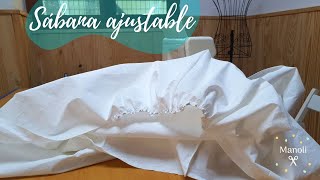 Sábana ajustable tutorial [upl. by Hannie]