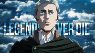 Attack on Titan Erwin Smith  Legends Never Die [upl. by Ademla]