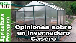 OPINIONES sobre un INVERNADERO CASERO 🌱 [upl. by Thera]