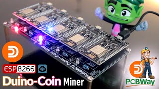 NodeMCU DUCO Miner [upl. by Dnaltiac]