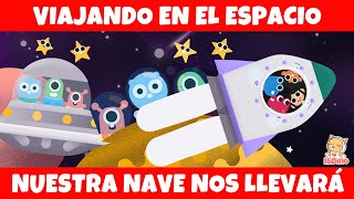 Viajando En El Espacio  Aventura al Universo  HiDino Canciones Para Niños [upl. by Ynahteb130]