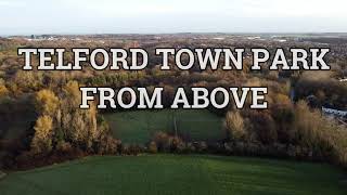 Fly Over The Telford Town Park at 70 Meters by Telford Ultimate Guide [upl. by Haleehs]