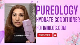 Honest Hydrating Conditioner Review  Pureology [upl. by Irreg]