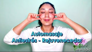 Lifting Facial Massage Reiki Energy  MASAJE Rejuvenecimiento Facial [upl. by Viviene]