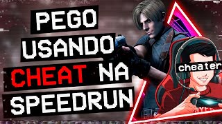 Brasileiro é pego usando CHEAT na SPEEDRUN [upl. by Ihcekn]