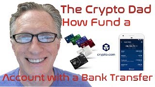 How to Fund your Cryptocom Account with a Bank Transfer [upl. by Dalila]