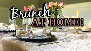 DIY BRUNCH IDEAS AT HOME Brunch Party Ideas amp Affordable Table Decor [upl. by Eiramlirpa]