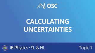 Calculating uncertainties IB Physics SLHL [upl. by Sialac]