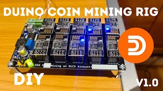 DUINO COIN Mining RIG DIY [upl. by Bundy90]