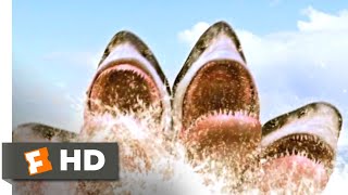 5Headed Shark Attack 2017  The Shark Mutates Scene 410  Movieclips [upl. by Ahsieyn921]