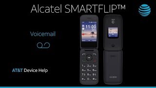 How to use Voicemail on Your Alcatel SMARTFLIP  ATampT Wireless [upl. by Hanni]