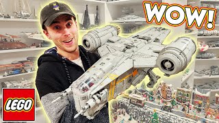 LEGO UCS Razor Crest Built Reviewed Placed FINALLY [upl. by Boynton]