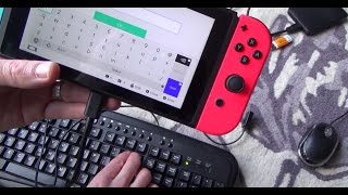 How to Connect Keyboards etc to the Nintendo Switch by using a USBC OTG Cable [upl. by Elyl]