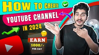 YouTube channel banane Ka Sahi Tarika  How To Create Yt Channel [upl. by Marks]