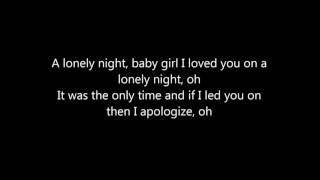 The Weeknd  A lonely night lyrics [upl. by Dogs99]