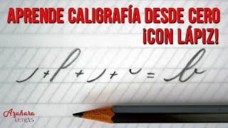 ➡️ APRENDER CALIGRAFÍA DESDE CERO  Pauta PDF [upl. by O'Mahony]