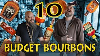 Top 10 Budgetish Bourbons according to whiskey lovers [upl. by Javler795]