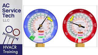 Saturated Refrigerant Temperature Basics The PT Chart amp Reading The Gauge Set [upl. by Endora]