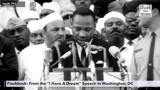 Flashback August 28 1963 An Excerpt from the quotI Have A Dreamquot speech by MLK in Washington DC [upl. by Vi]