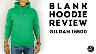 Blank Pull Over Hoodie Review Gildan Heavy Blend [upl. by Nivonod226]