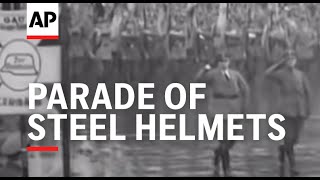 BERLIN SEES PARADE OF STEEL HELMETS  SOUND [upl. by Vyner]