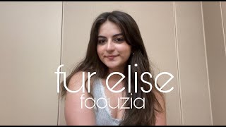 fur elise  faouzia cover [upl. by Ahsied934]