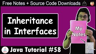 Inheritance in Interfaces [upl. by Yeaton]