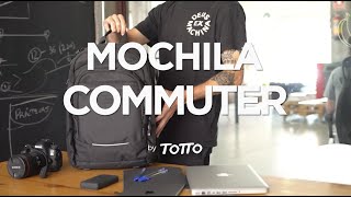 Mochila ejecutiva Commuter  TOTTO [upl. by Notnilc422]