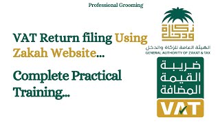 How to submit VAT Return online in Saudi Arabia [upl. by Urion]