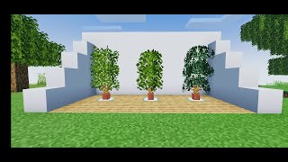 Better Foliage Minecraft Bedrock Edition  Bushy Leaves Trees Addon MCPE [upl. by Otrebide591]