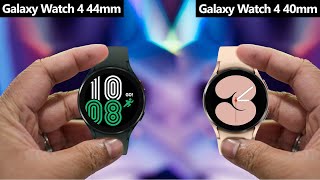 Galaxy Watch 4 44mm Vs Galaxy Watch 4 40mm  What is the difference [upl. by Redla600]