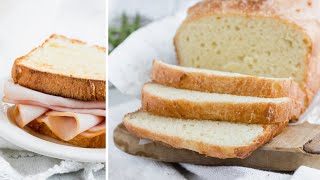 Easy Keto Bread with no crazy ingredients GLUTEN FREE TOO [upl. by Esiom970]