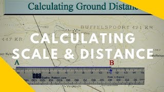 How to read Maps  Scale and Distance Geography skills [upl. by Drahcir]